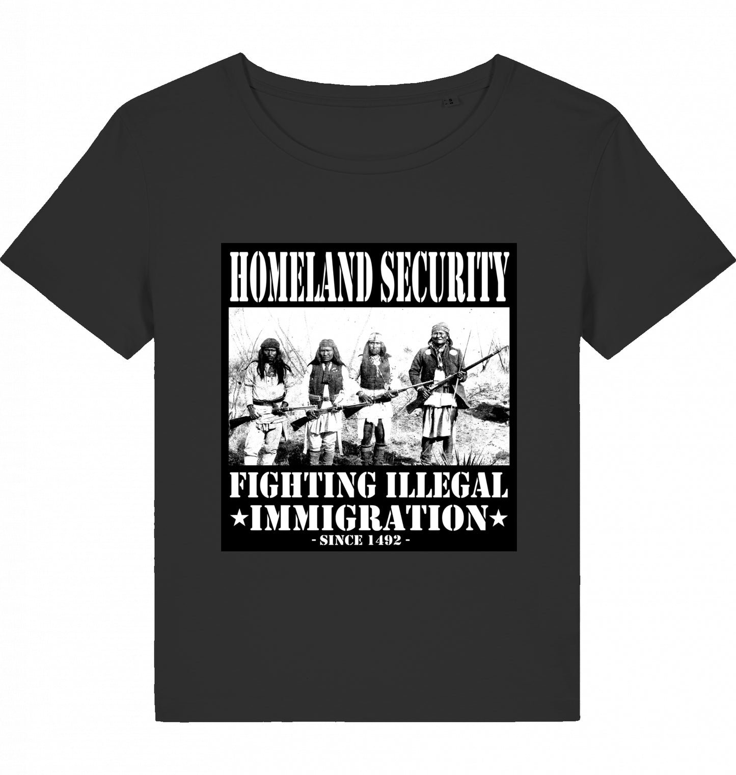 HOMELAND SECURITY since 1492 WOM*N