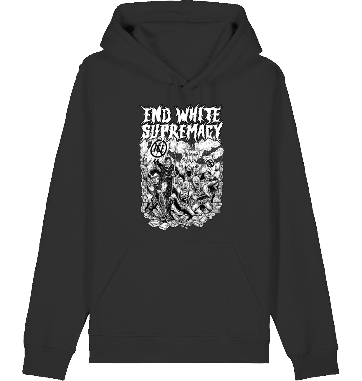 END WHITE SUPREMACY - DTG PRINT - Hoodie