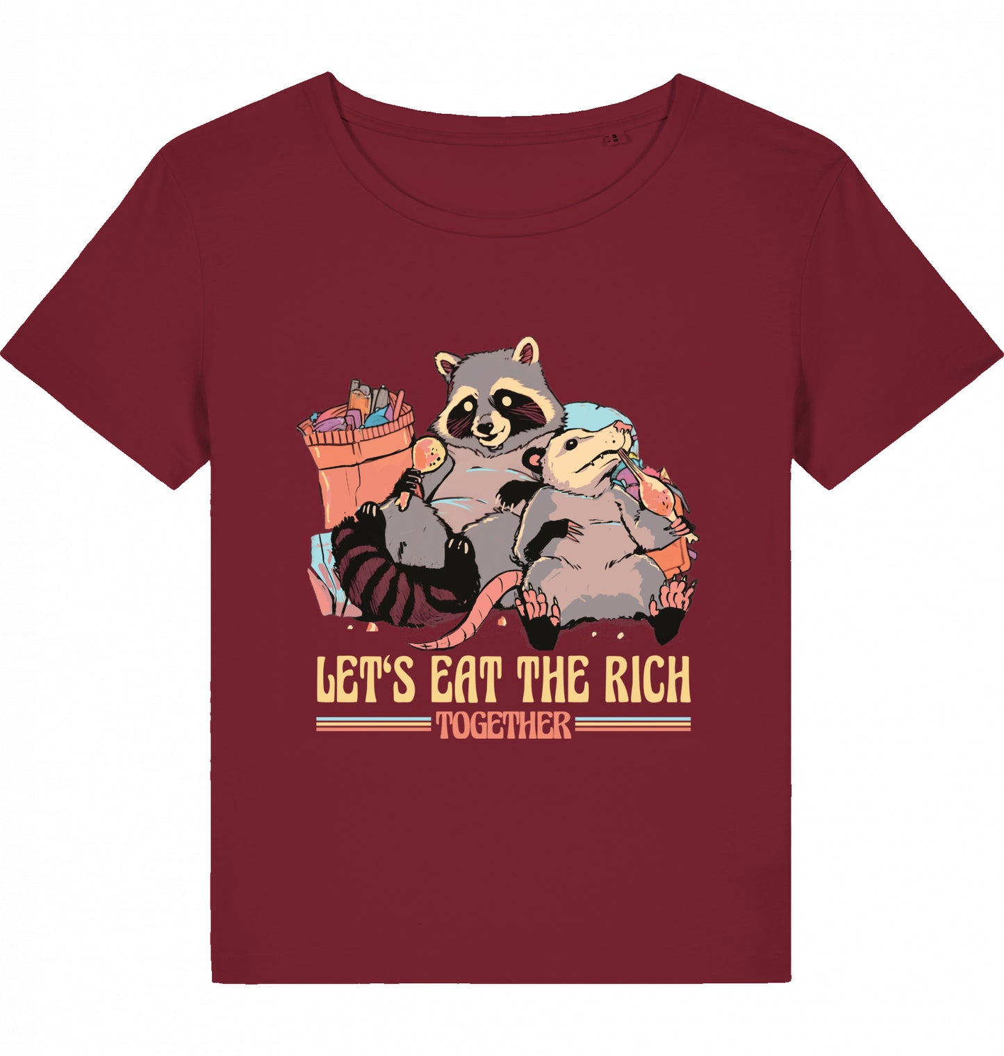 LET'S EAT THE RICH TOGETHER WOM*N