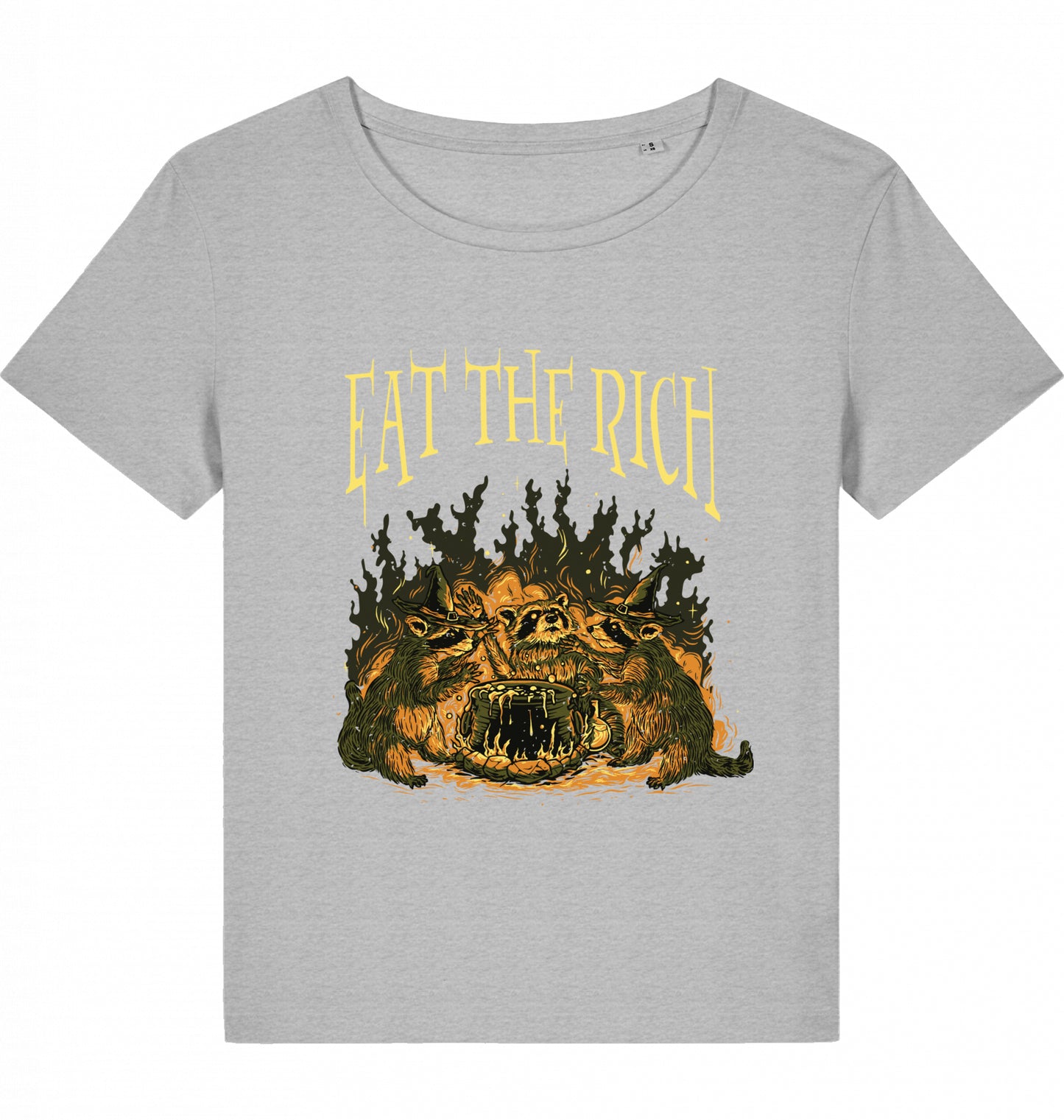 EAT THE RICH RACCOONS WOM*N