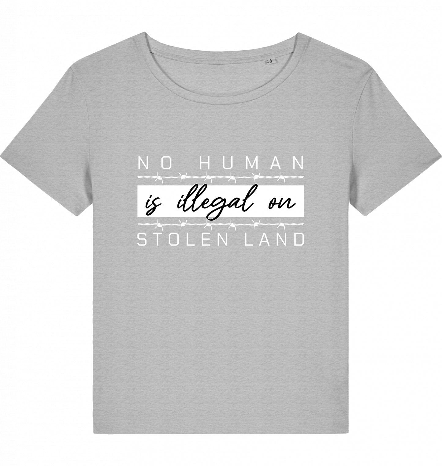 NO HUMAN IS ILLEGAL ON STOLEN LAND WOM*N