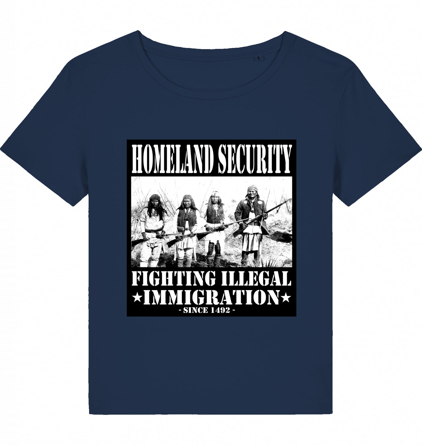 HOMELAND SECURITY since 1492 WOM*N