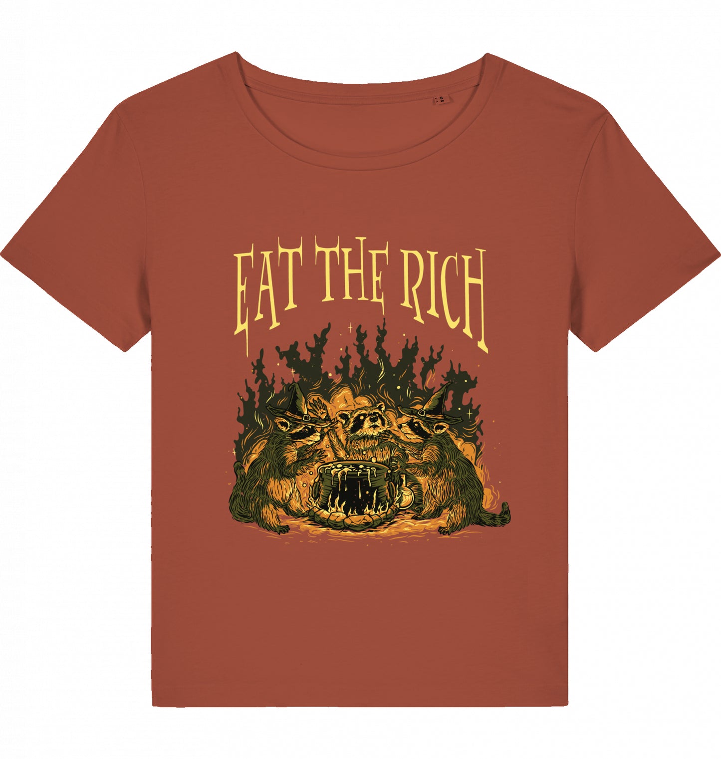 EAT THE RICH RACCOONS WOM*N