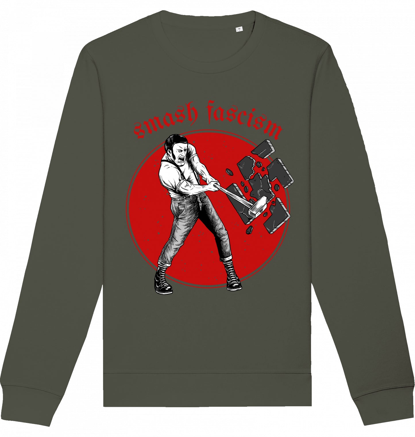 SMASH FASCISM - Crewneck Unisex