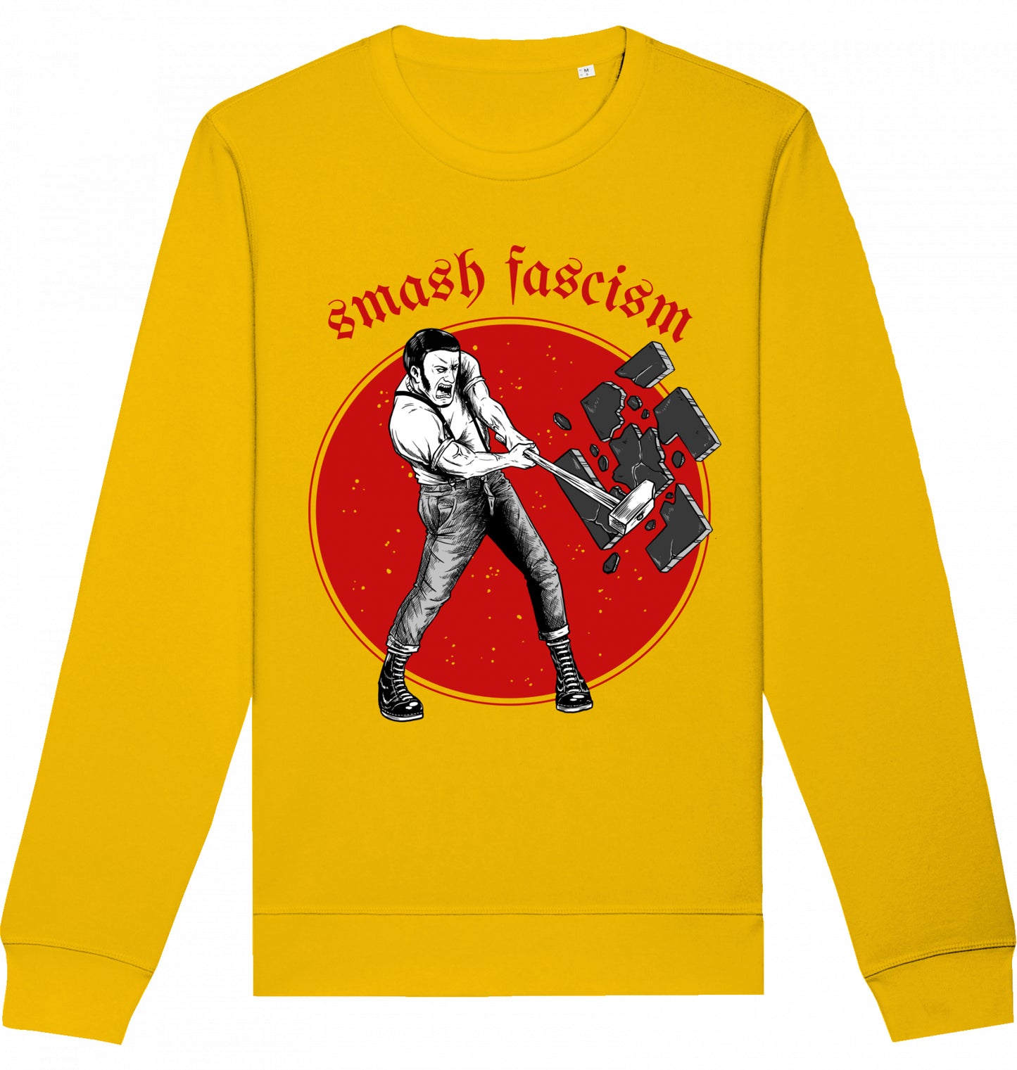 SMASH FASCISM - Crewneck Unisex