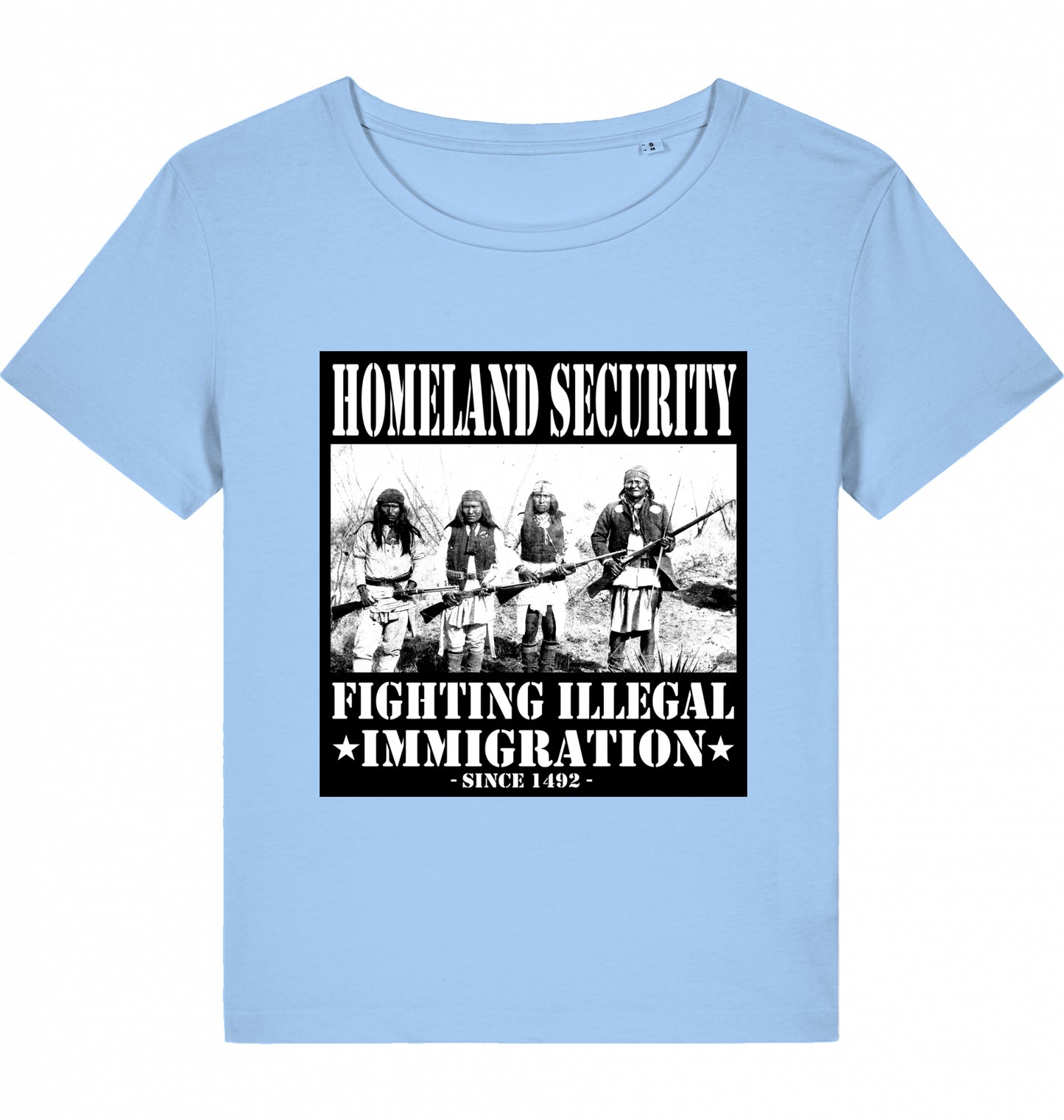 HOMELAND SECURITY since 1492 WOM*N