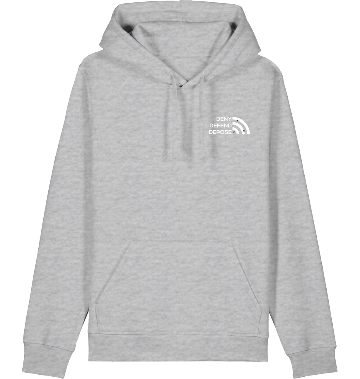 DENY DEFEND DEPOSE - Chest Hoodie