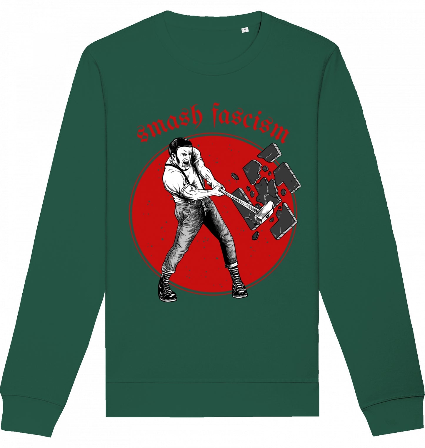 SMASH FASCISM - Crewneck Unisex