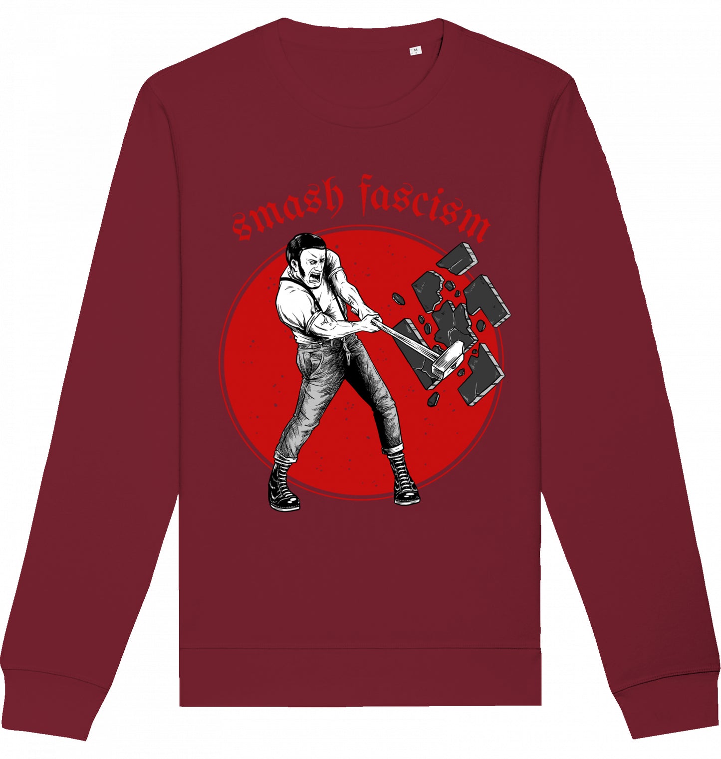 SMASH FASCISM - Crewneck Unisex
