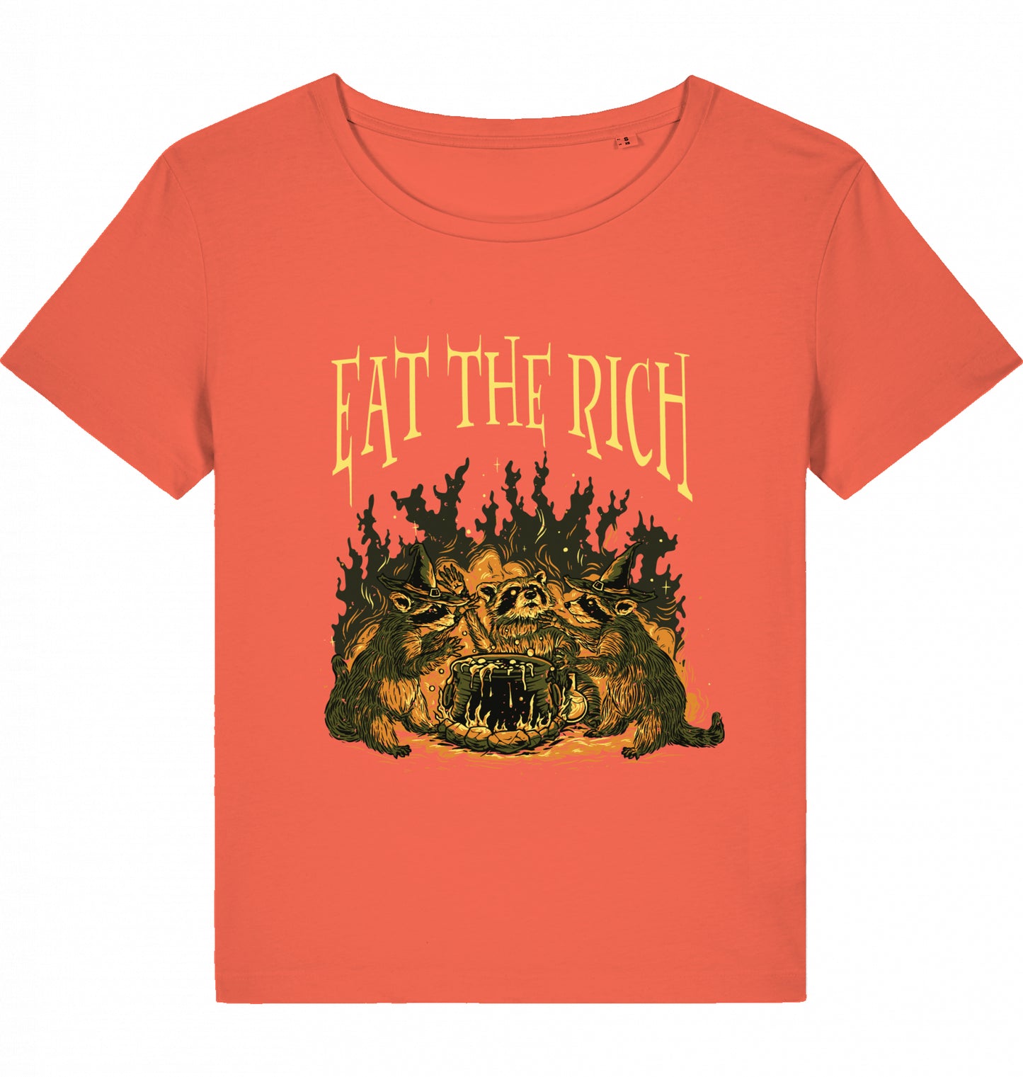 EAT THE RICH RACCOONS WOM*N