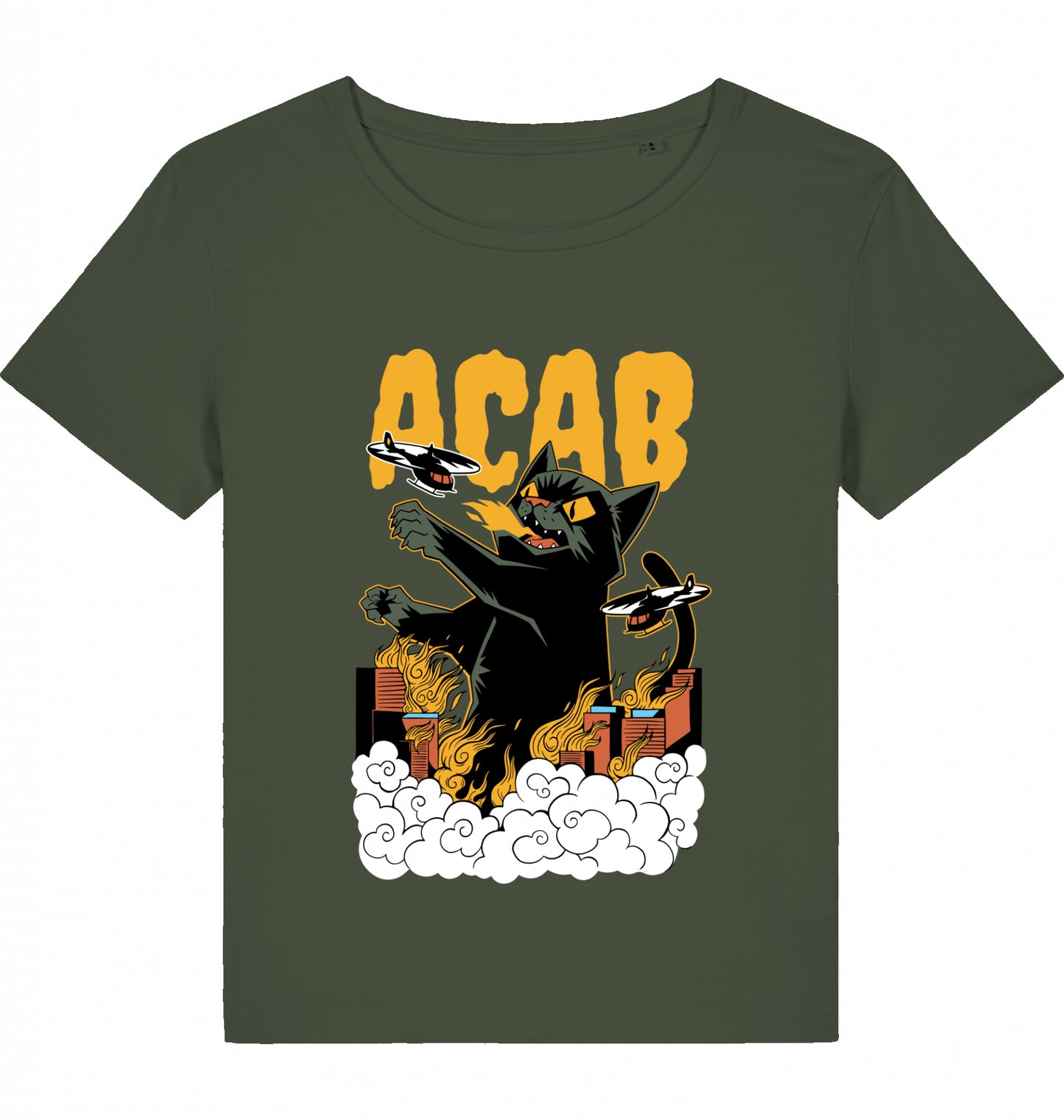 COMRADE ACAB CAT WOM*N