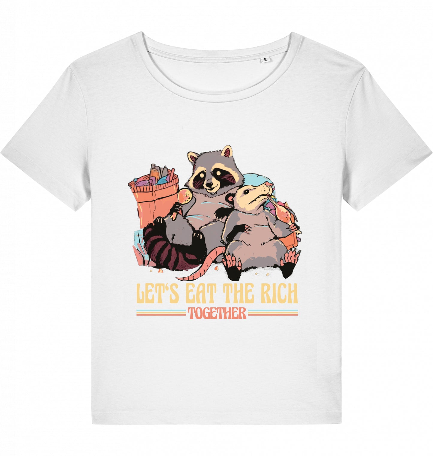LET'S EAT THE RICH TOGETHER WOM*N