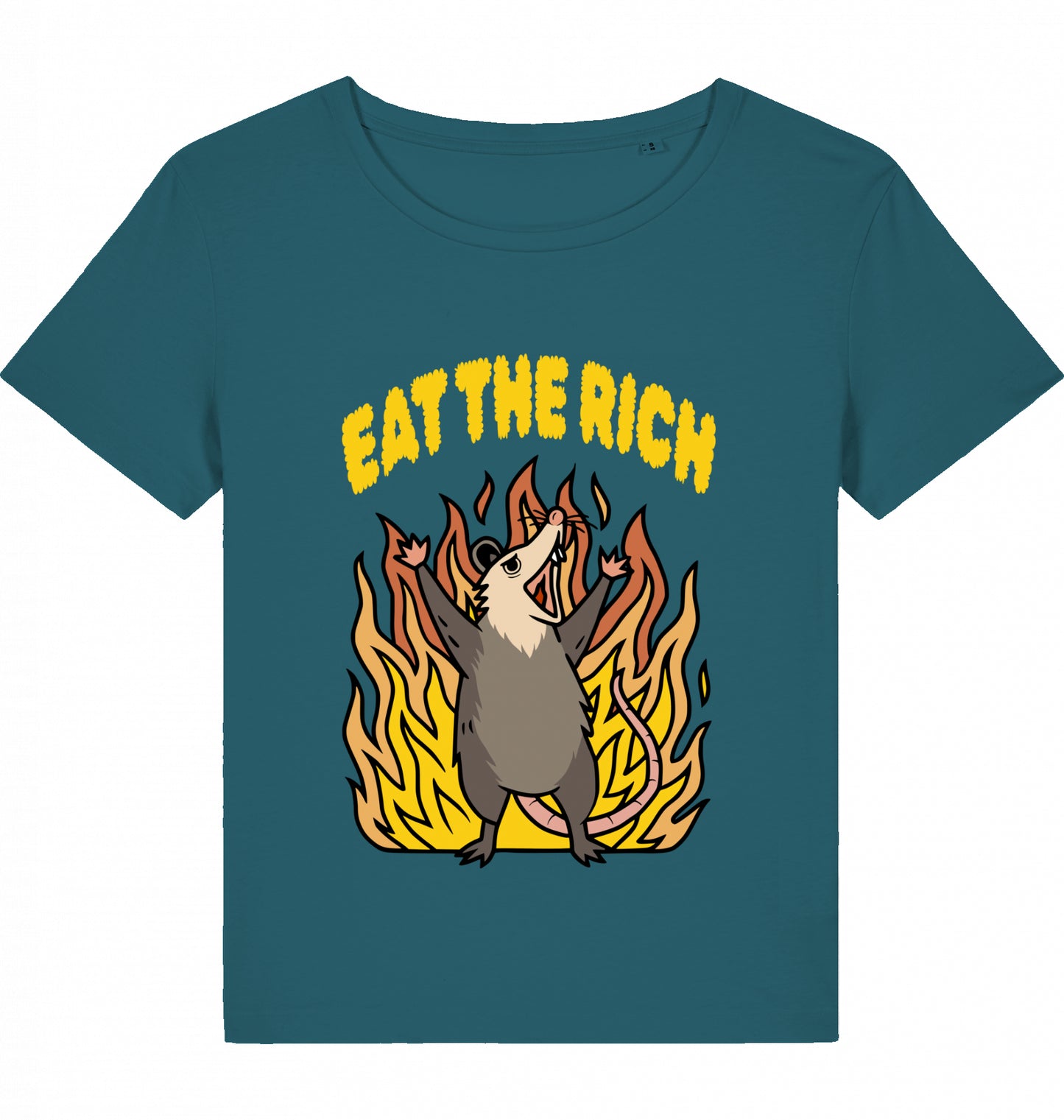 EAT THE RICH OPOSSUM WOM*N