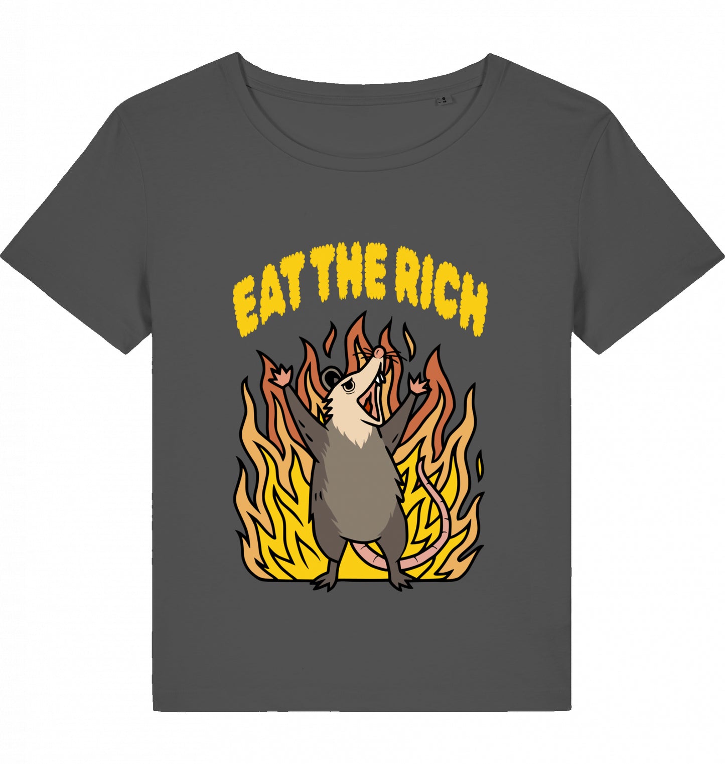 EAT THE RICH OPOSSUM WOM*N