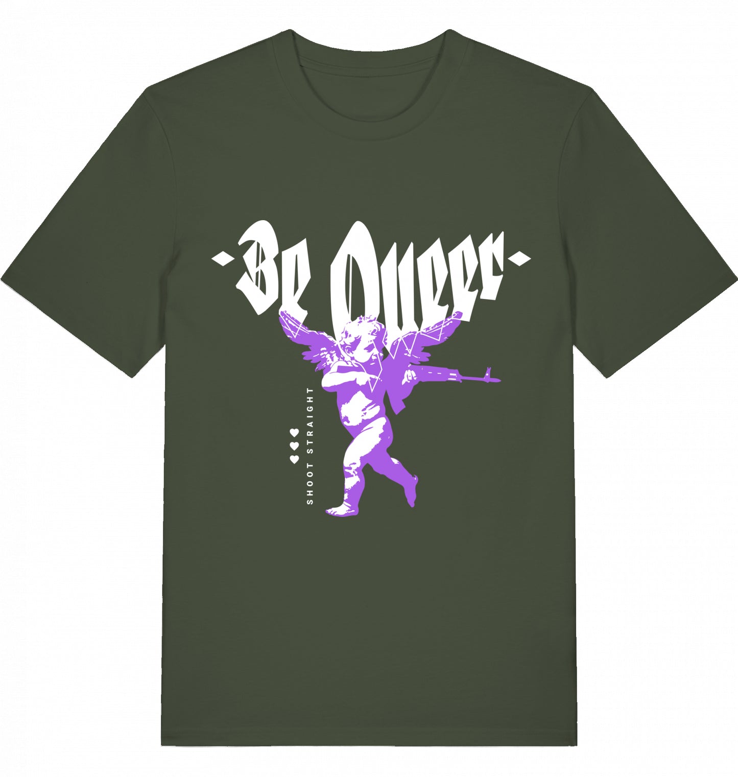 Be Queer Shoot Straight - Unisex