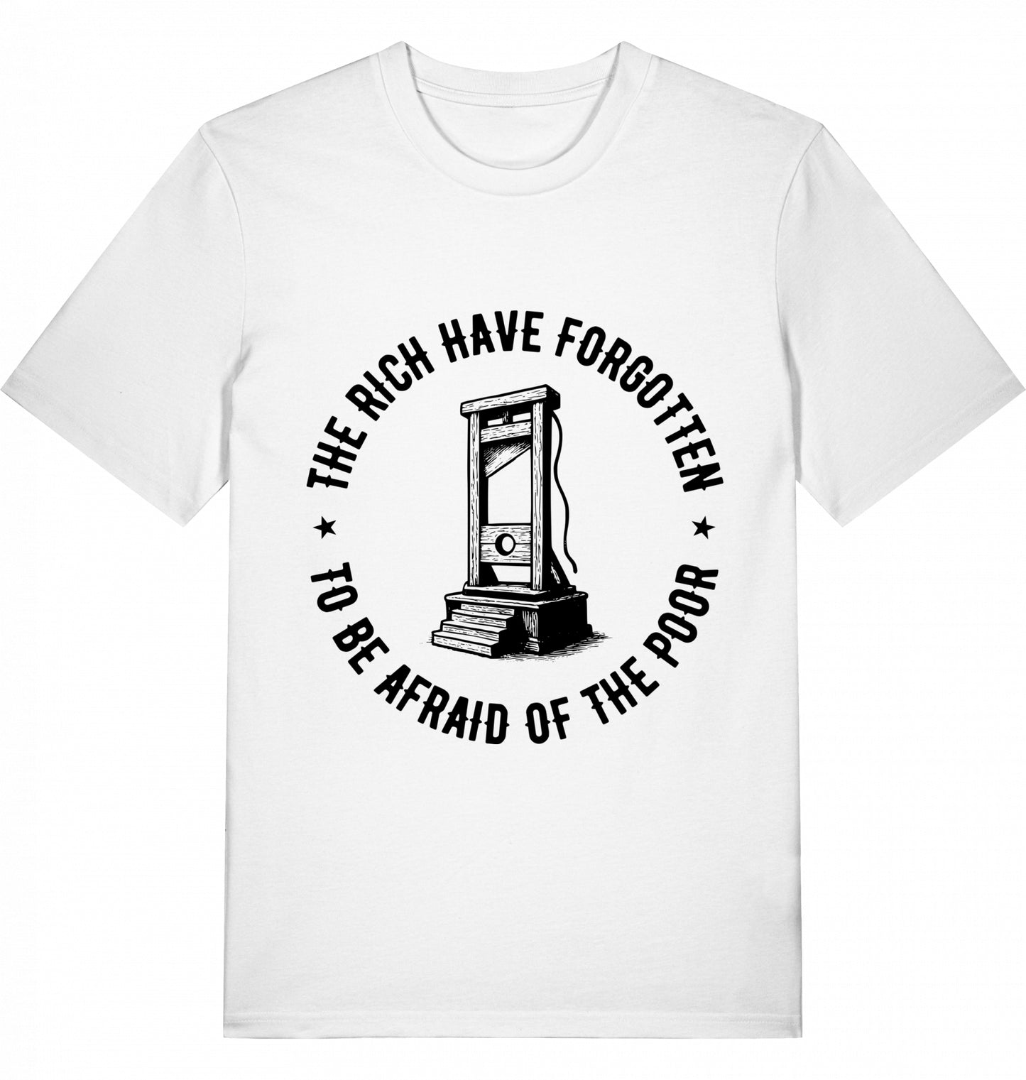THE RICH HAVE FORGOTTEN TO BE AFRAID OF THE POOR - Unisex