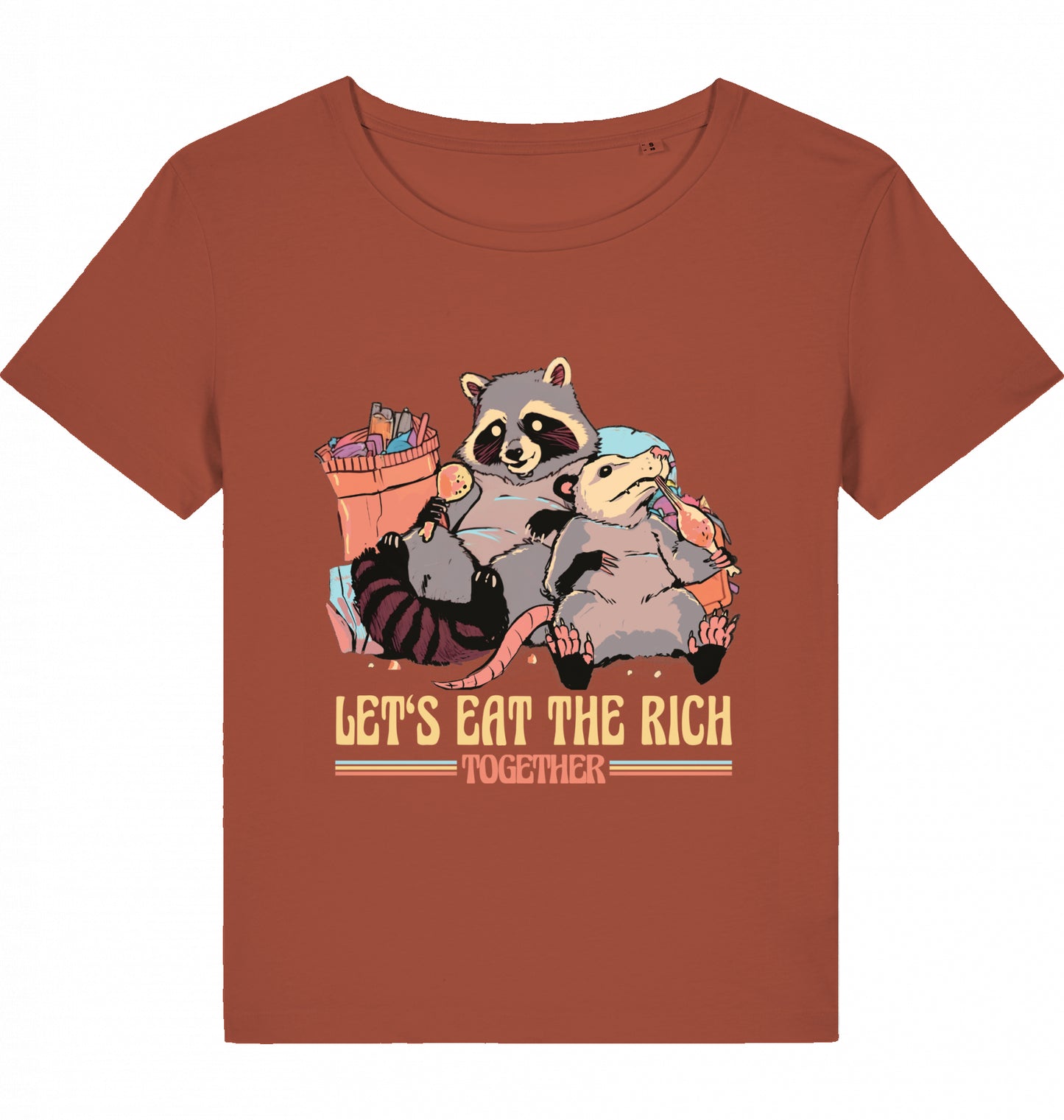 LET'S EAT THE RICH TOGETHER WOM*N