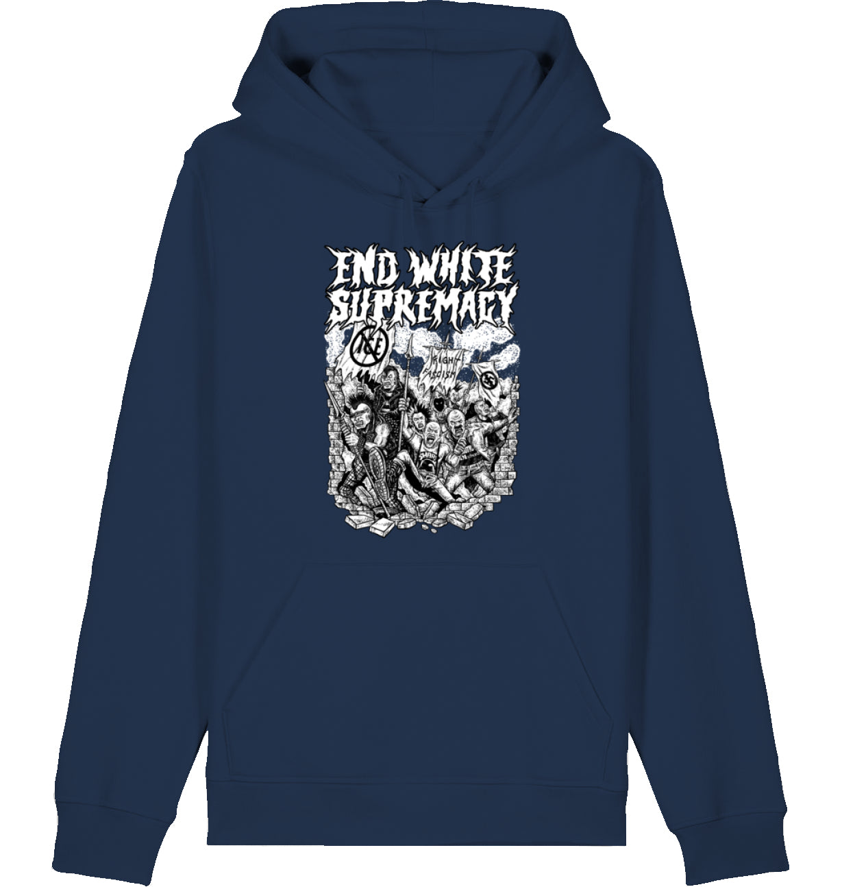 END WHITE SUPREMACY - DTG PRINT - Hoodie