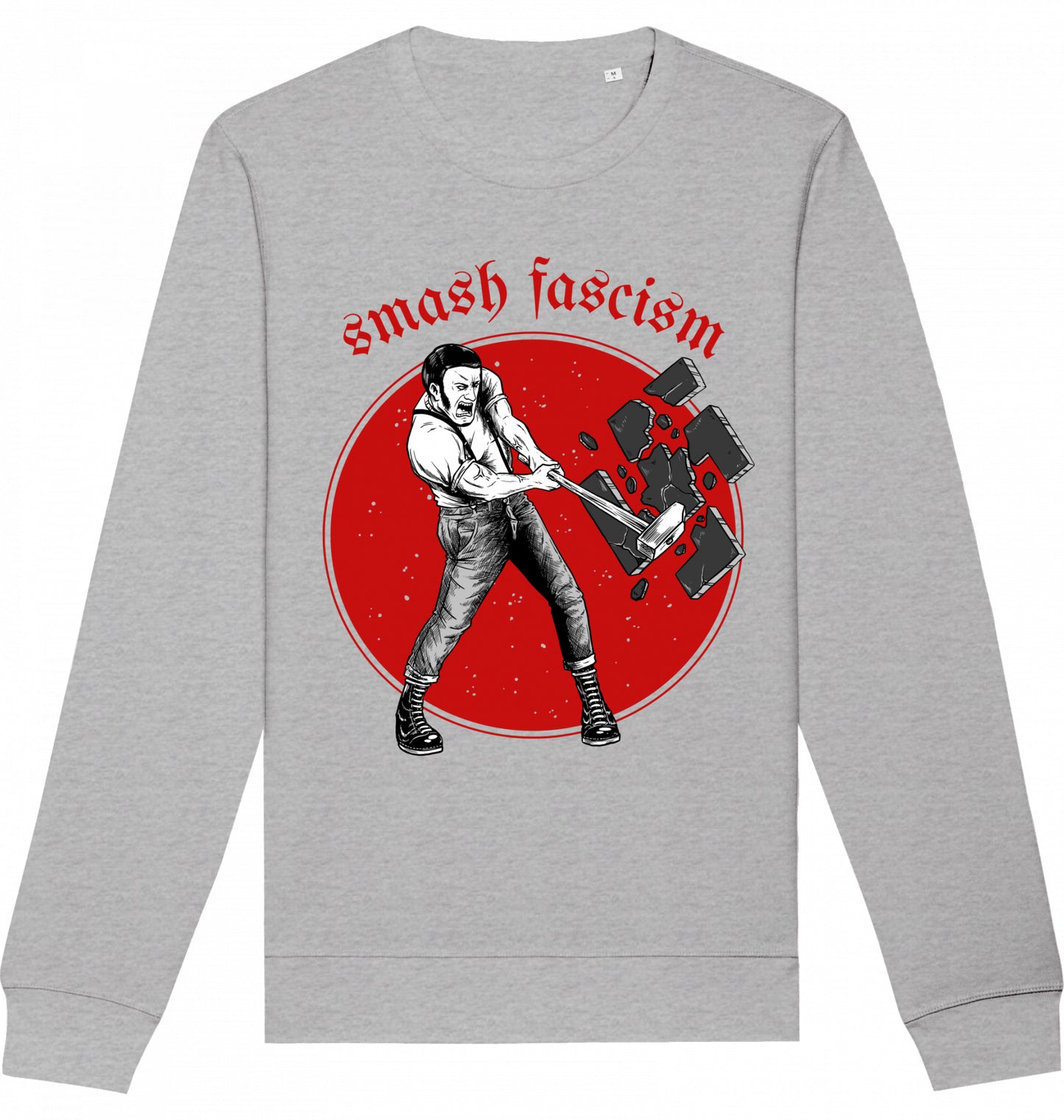 SMASH FASCISM - Crewneck Unisex