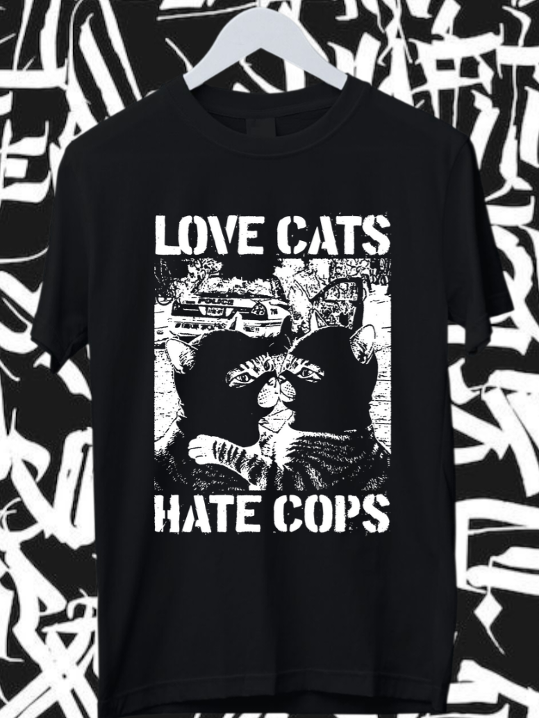 LOVE CATS HATE COPS 2.0 - Unisex