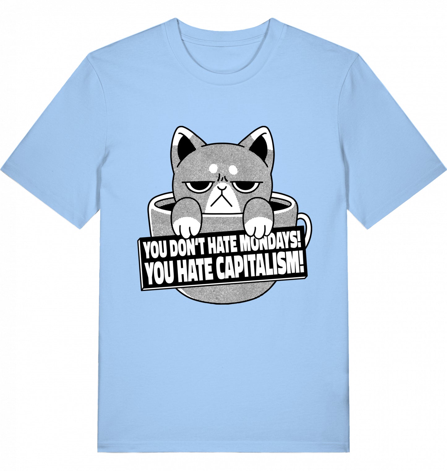 HATE CAPITALISM CAT - Unisex