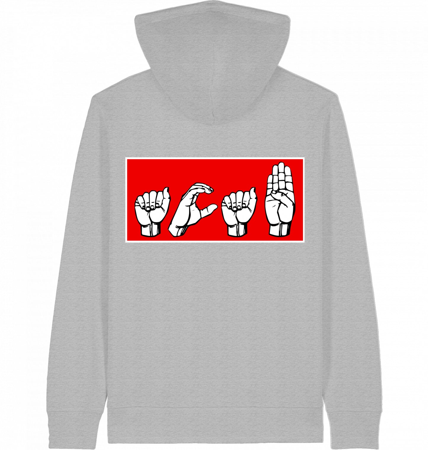 ACAB SIGN LANGUAGE - ZIPPER