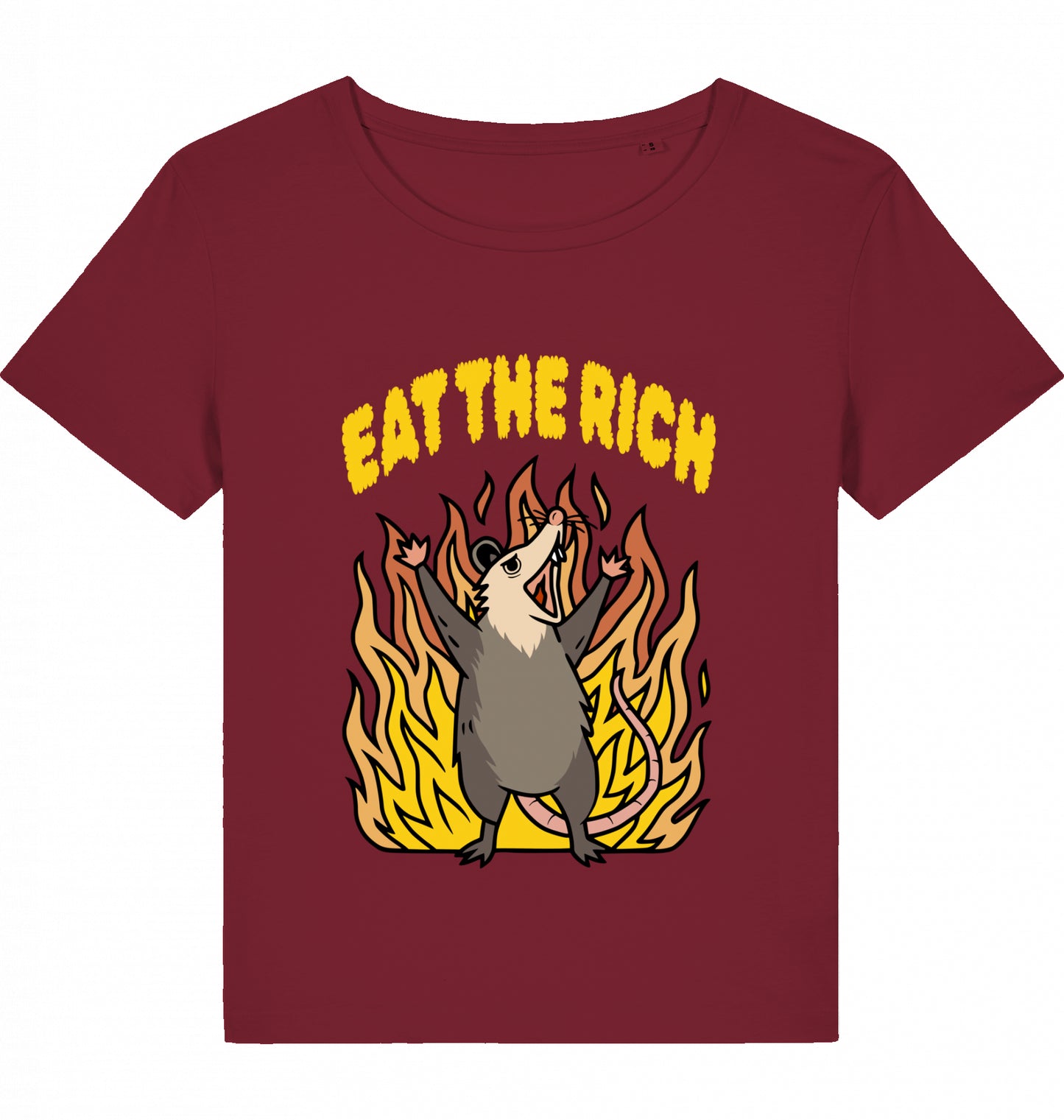EAT THE RICH OPOSSUM WOM*N