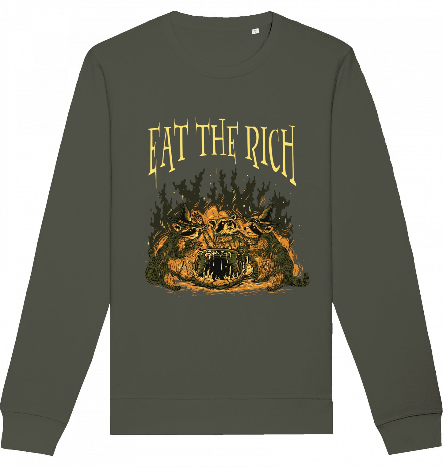 EAT THE RICH RACCOONS - Crewneck Unisex