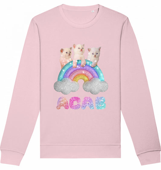 GLITTERY KITTENS - Crewneck Unisex