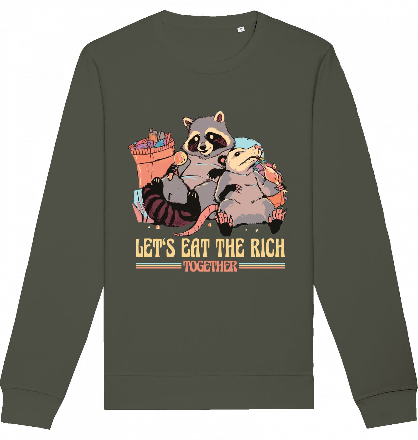 LET'S EAT THE RICH TOGETHER - Crewneck Unisex