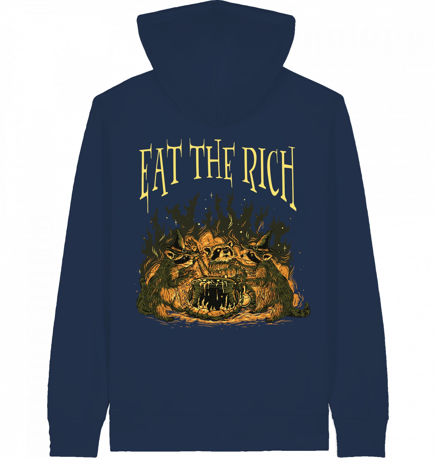 EAT THE RICH RACCOONS - ZIPPER