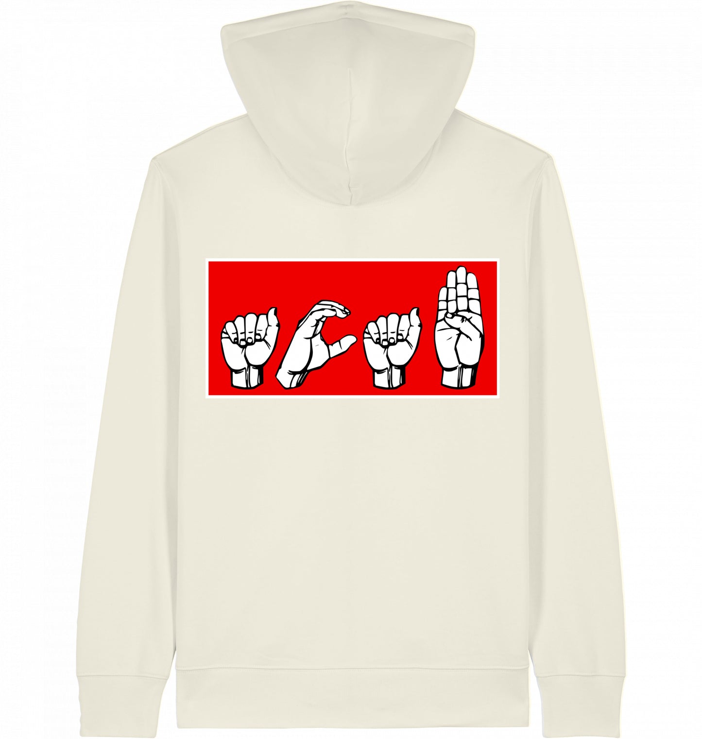 ACAB SIGN LANGUAGE - ZIPPER