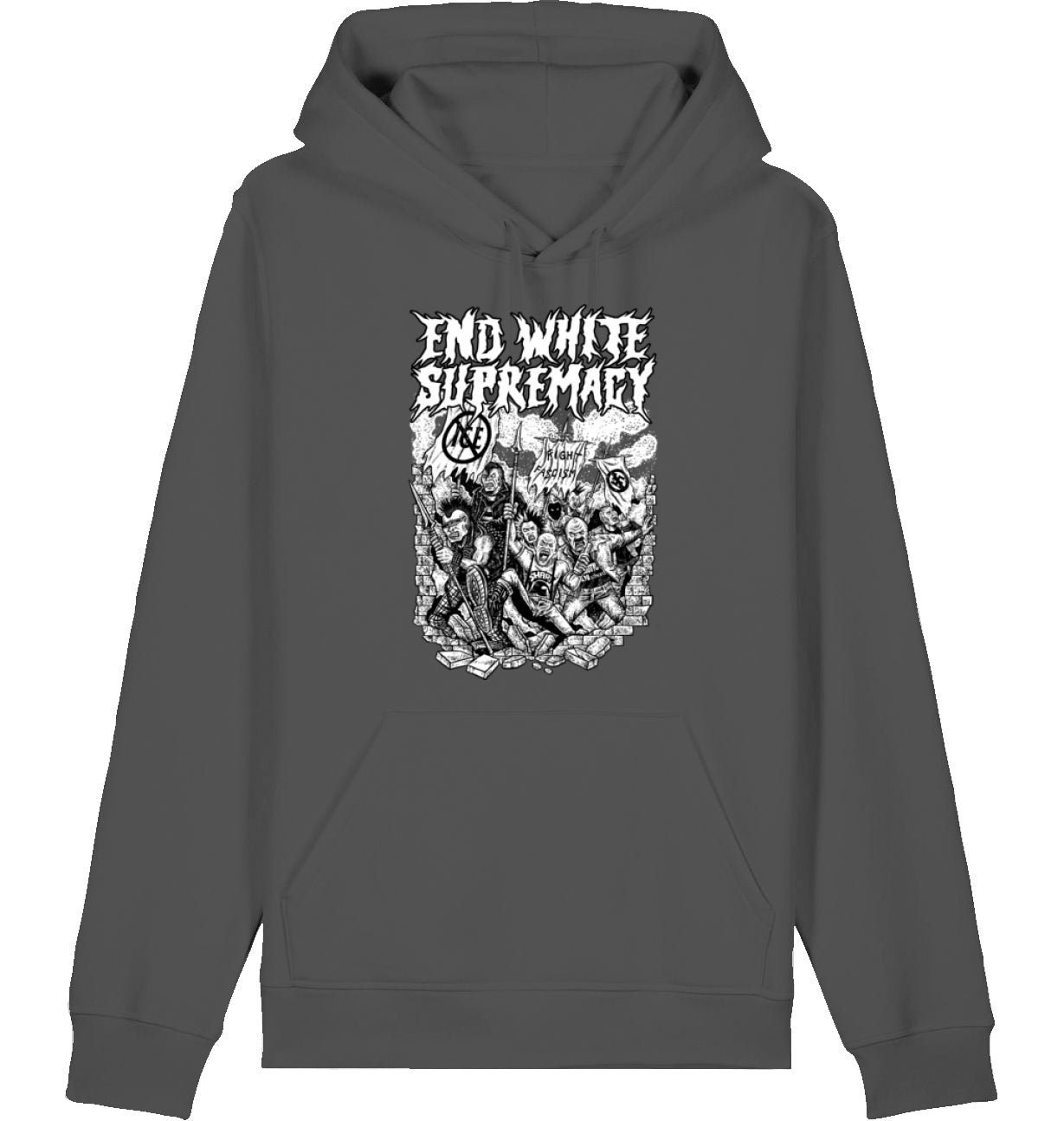END WHITE SUPREMACY - DTG PRINT - Hoodie