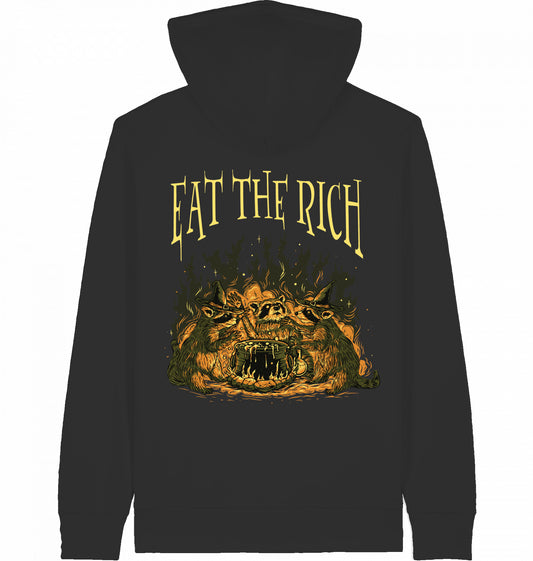 EAT THE RICH RACCOONS - ZIPPER