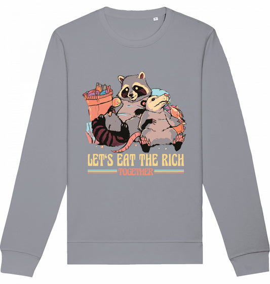 LET'S EAT THE RICH TOGETHER - Crewneck Unisex