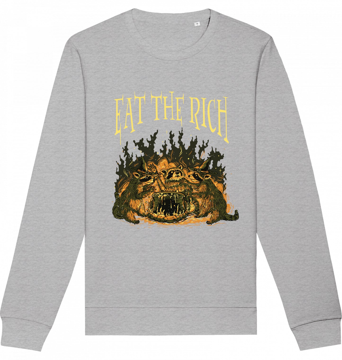 EAT THE RICH RACCOONS - Crewneck Unisex