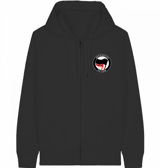 ANTIFA LOGO (chest)- ZIPPER