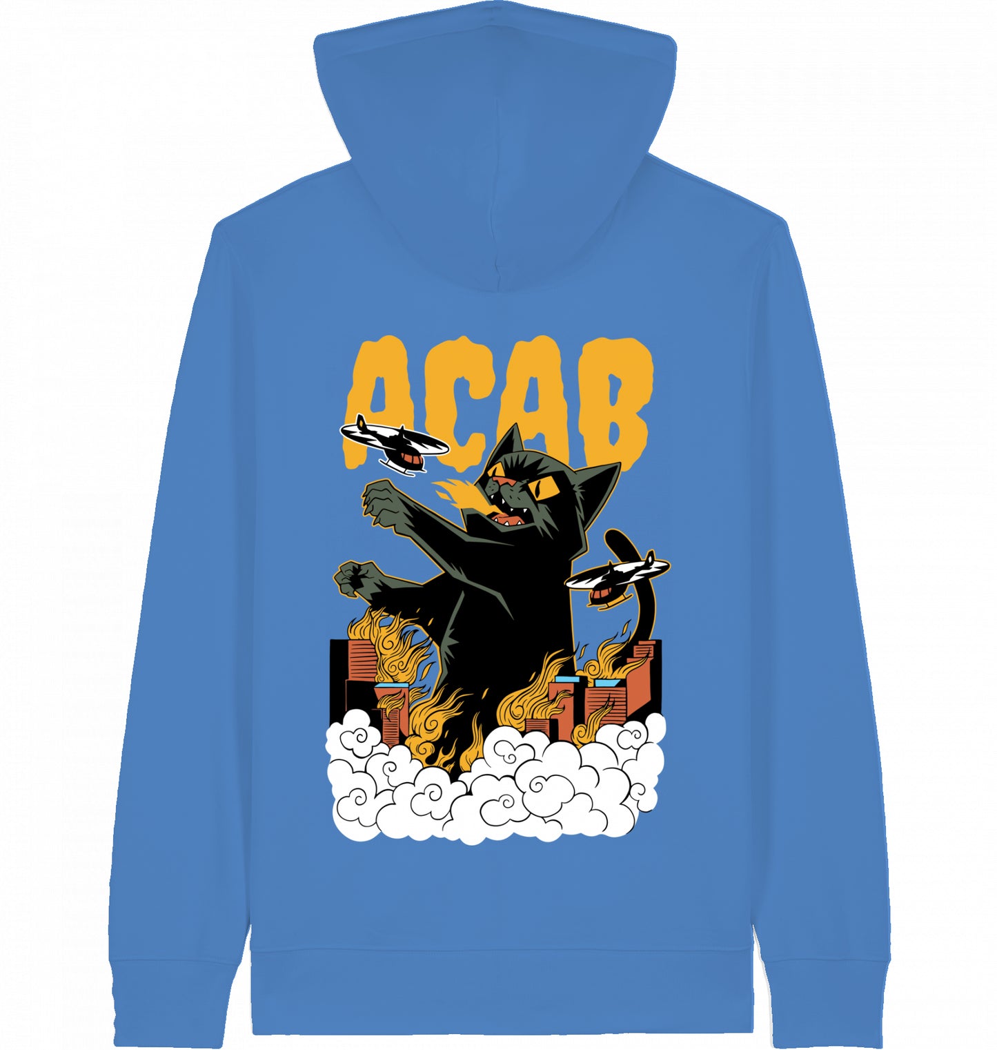 COMRADE ACAB CAT - Zipper