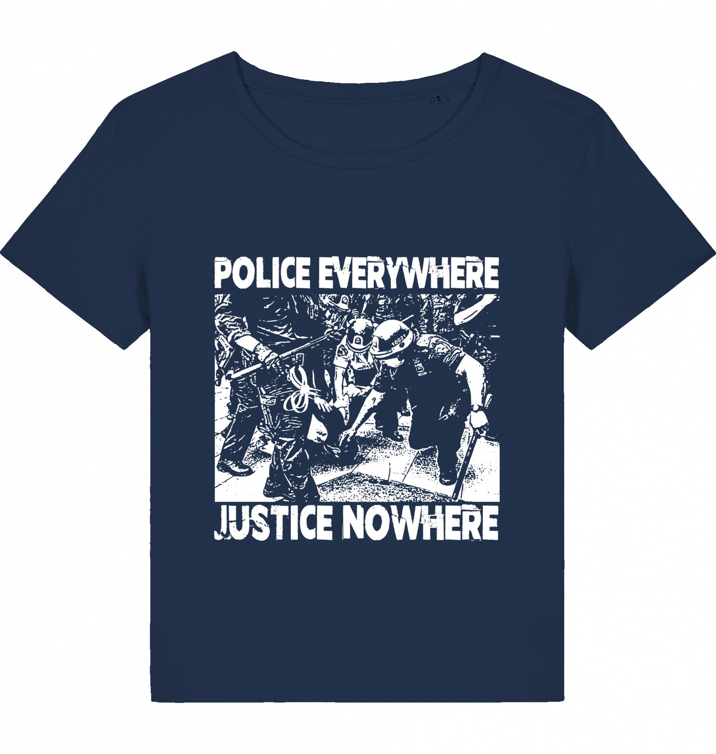 POLICE EVERYWHERE JUSTICE NOWHERE WOM*N