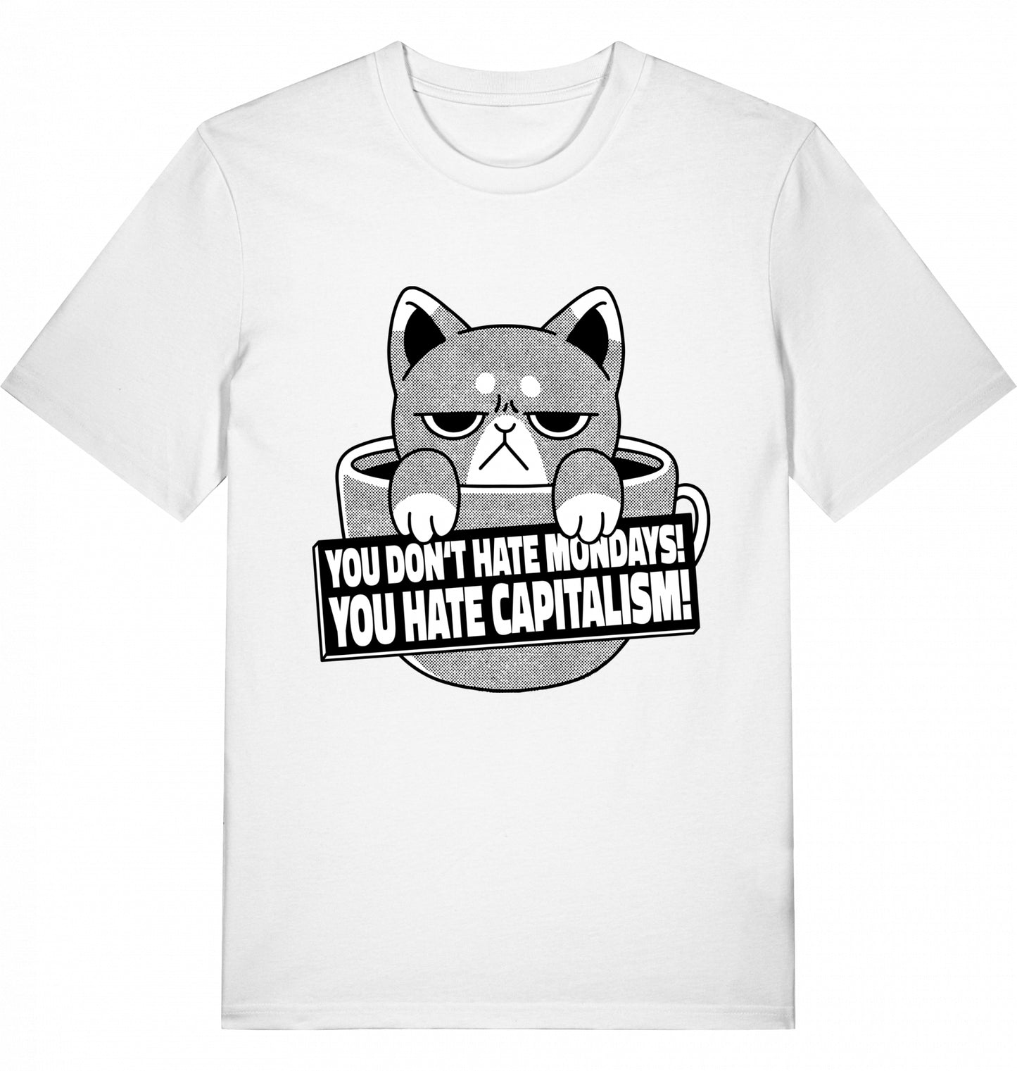 HATE CAPITALISM CAT - Unisex