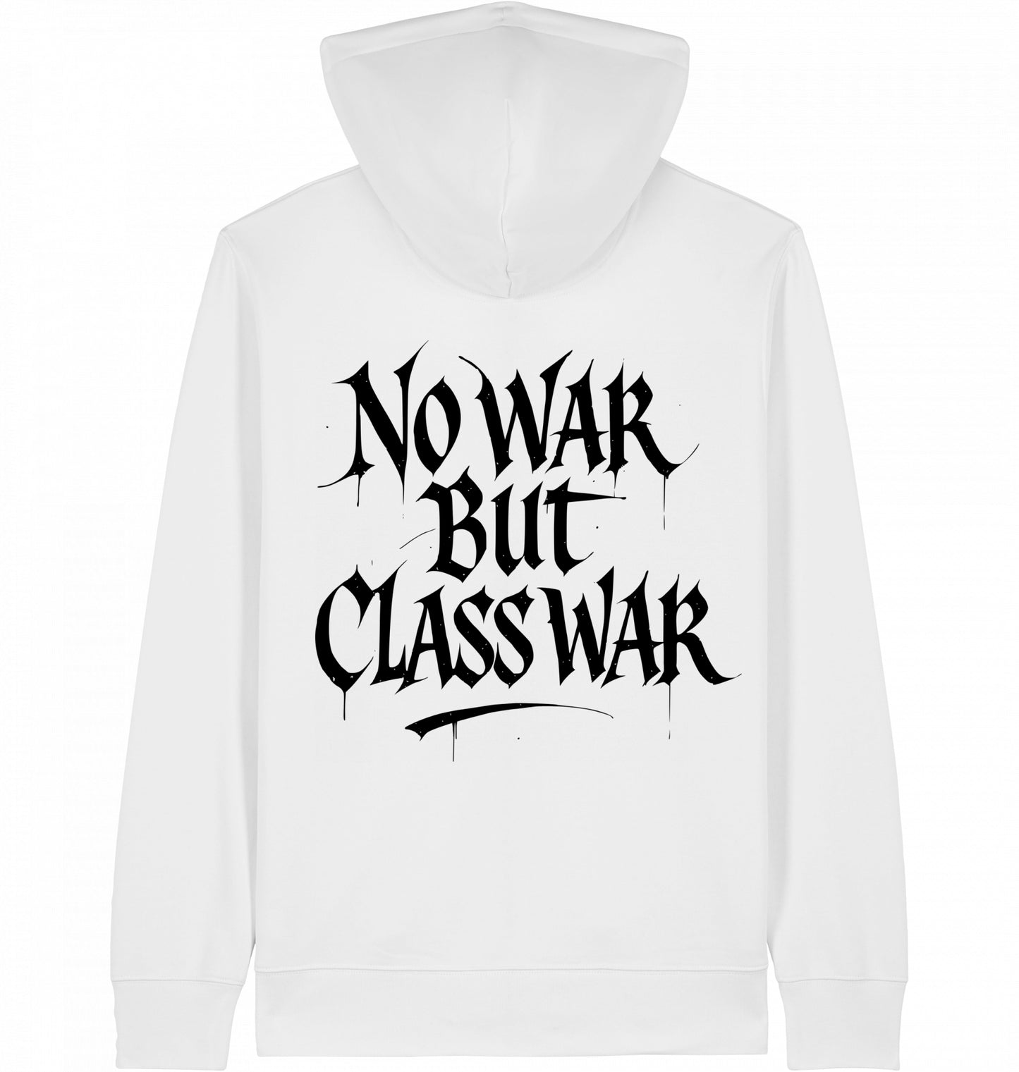 NO WAR BUT CLASS WAR (GRAFFITI) - ZIPPER