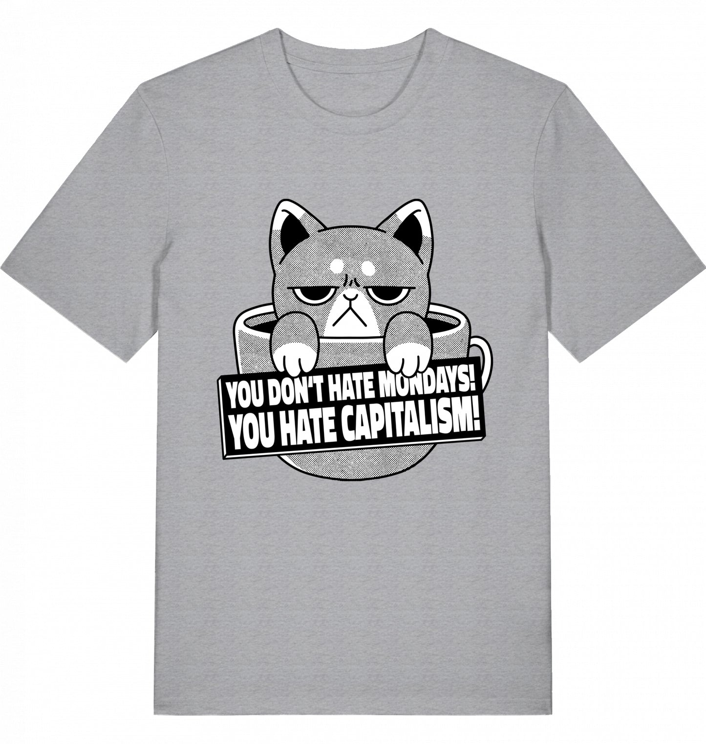 HATE CAPITALISM CAT - Unisex