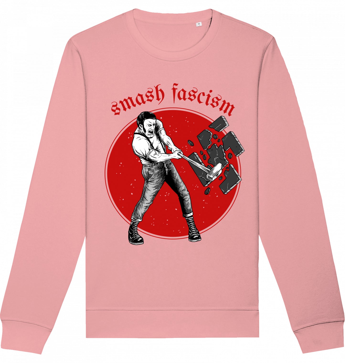 SMASH FASCISM - Crewneck Unisex