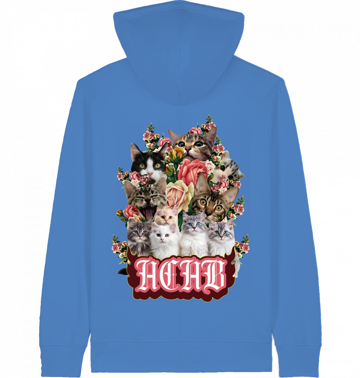 ALL CATS ARE BEAUTIFUL - FLOWER POWER - ZIPPER