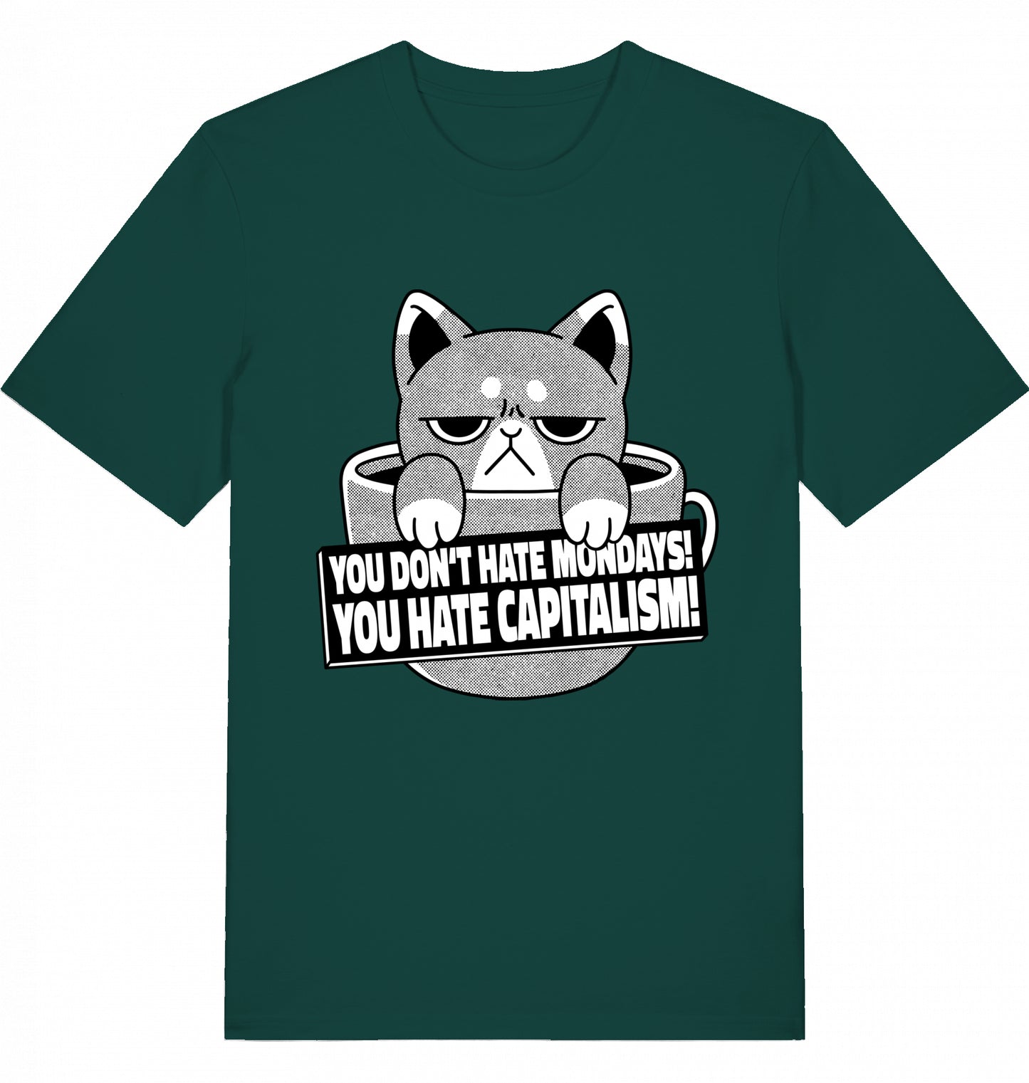 HATE CAPITALISM CAT - Unisex