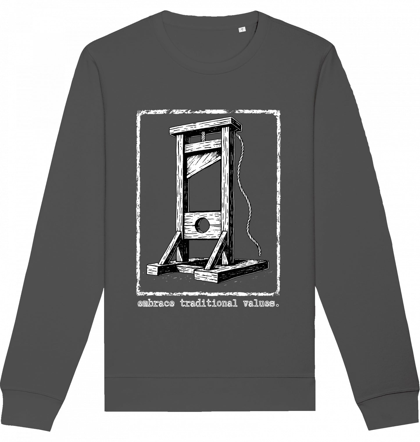 embrace traditional values. - Crewneck Unisex