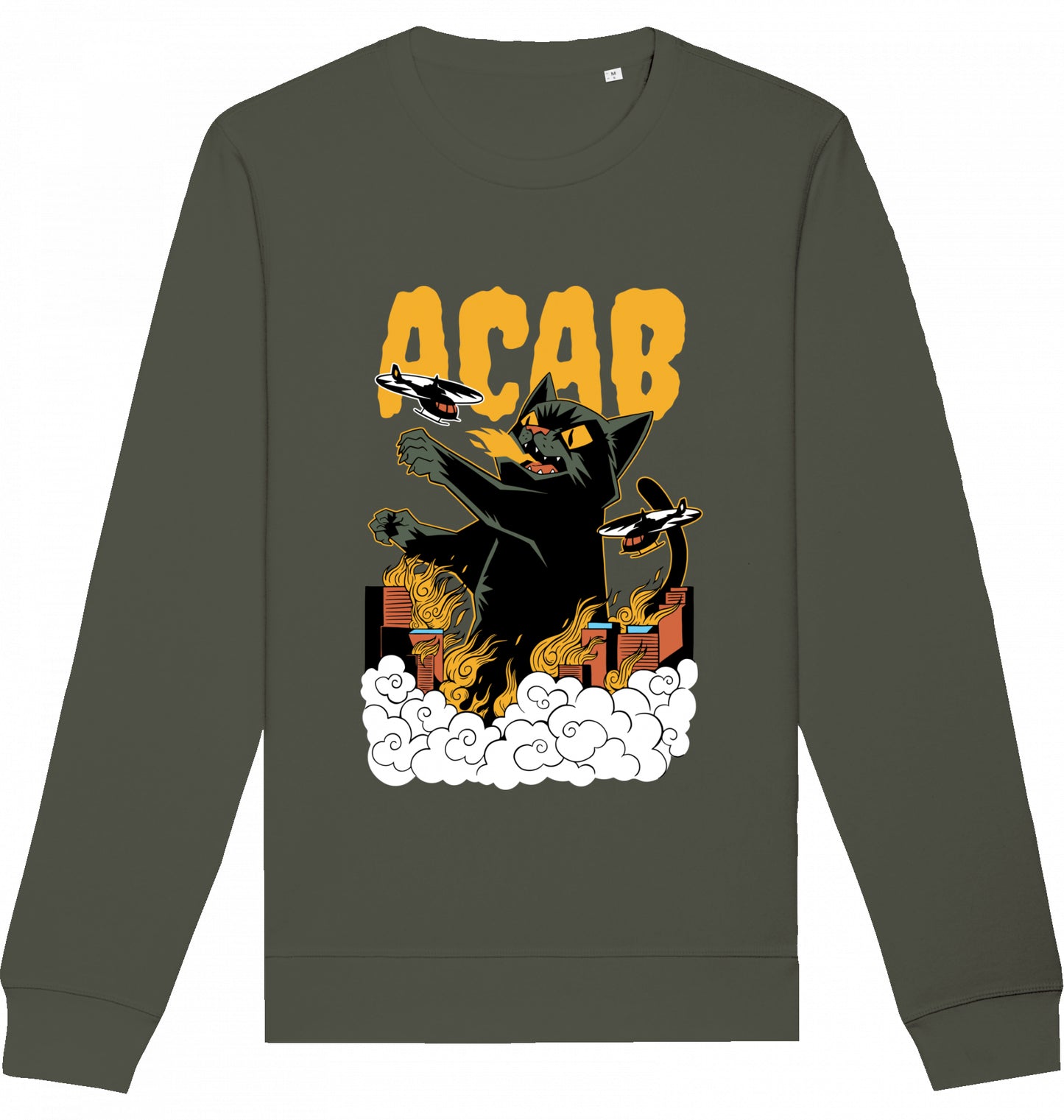 COMRADE ACAB CAT - Crewneck Unisex