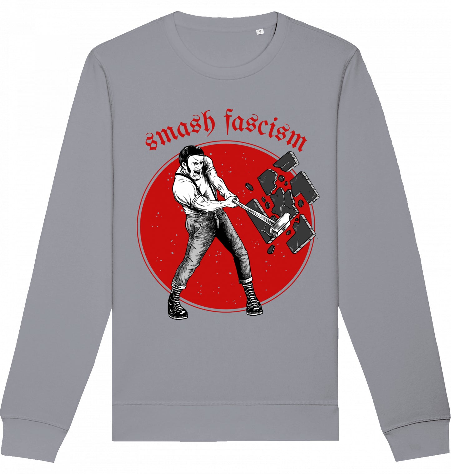 SMASH FASCISM - Crewneck Unisex