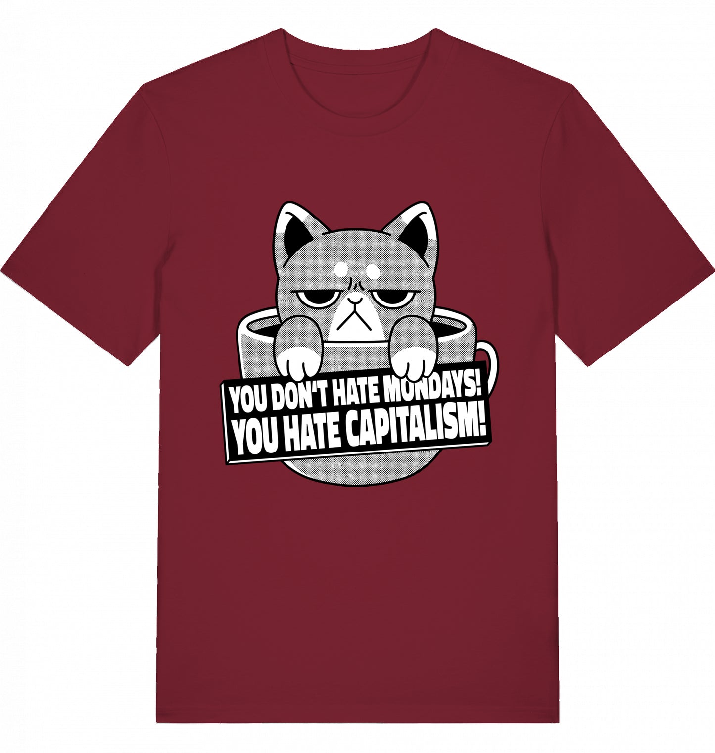 HATE CAPITALISM CAT - Unisex