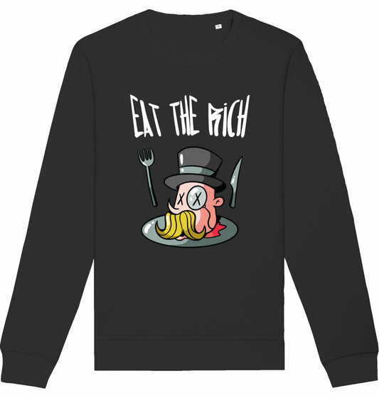 EAT THE RICH - Crewneck Unisex